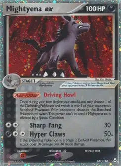 Mightyena ex #101
