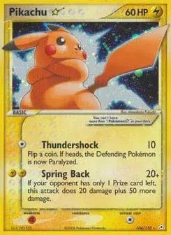 Pikachu ☆ Holon Phantoms