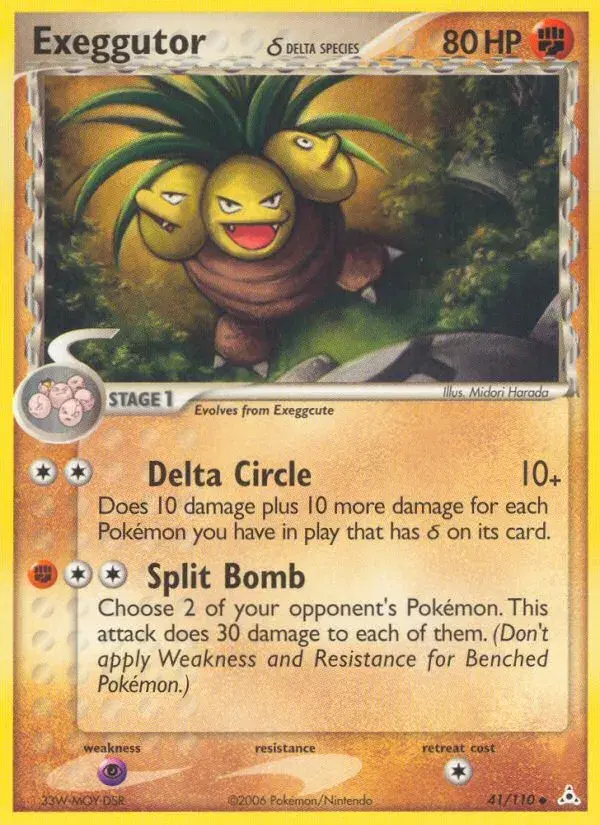 Exeggutor δ Holon Phantoms 41