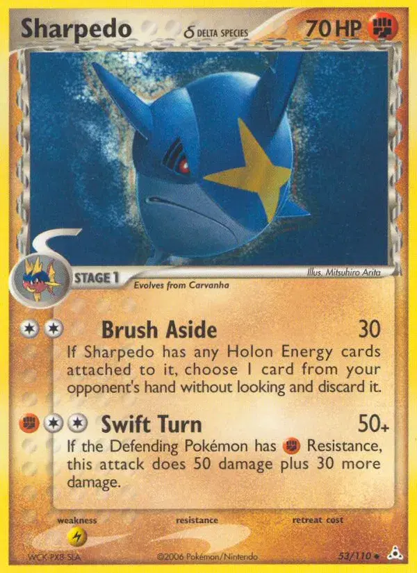 Sharpedo δ Holon Phantoms 53