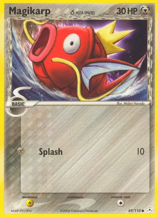 Magikarp δ Holon Phantoms 69