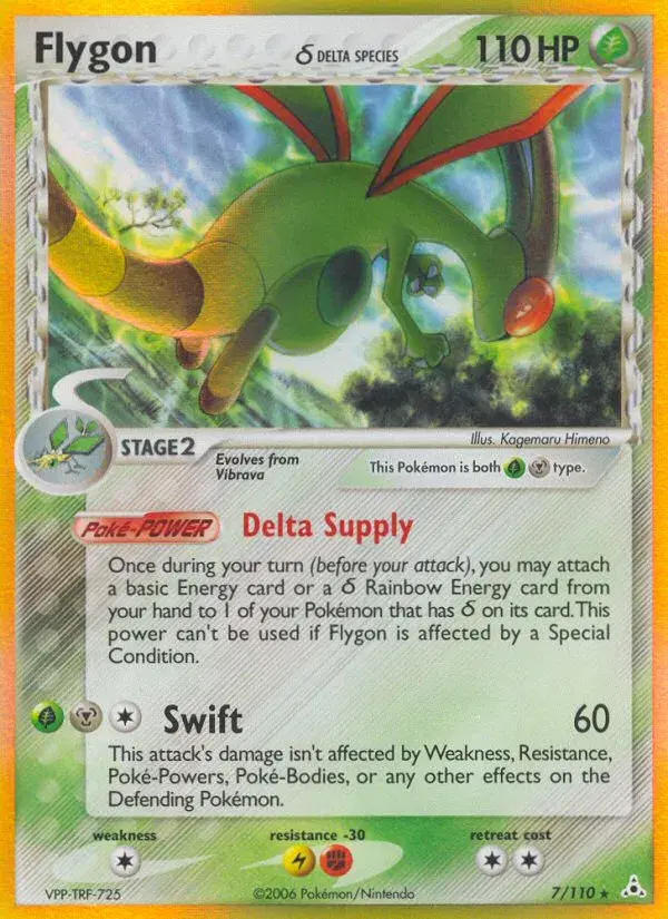 Flygon δ Holon Phantoms 7