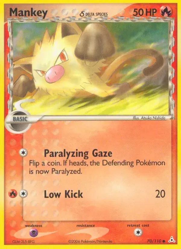 Mankey δ Holon Phantoms 70