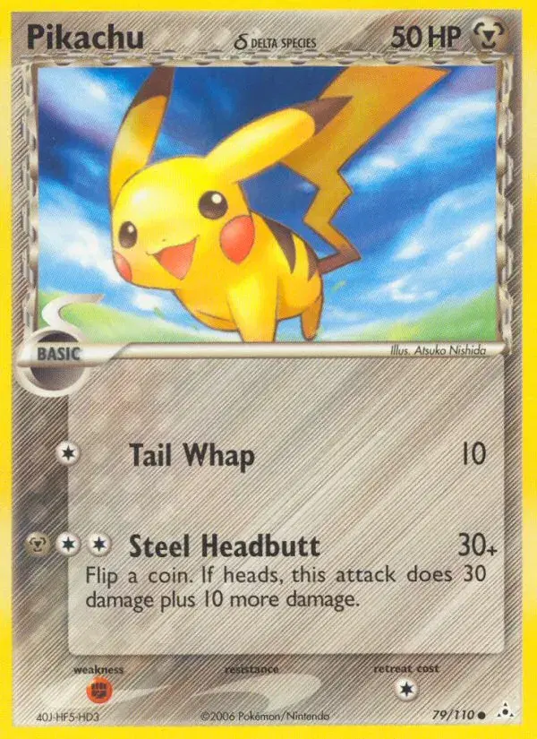 Pikachu δ Holon Phantoms 79