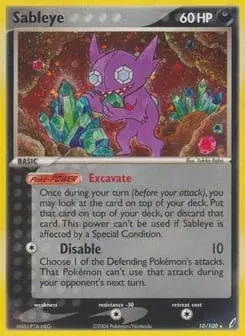 Sableye Crystal Guardians