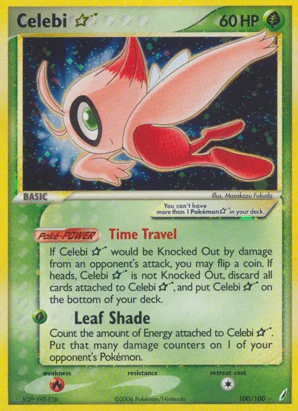 Celebi ☆ Crystal Guardians 100