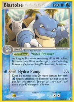 Blastoise Crystal Guardians