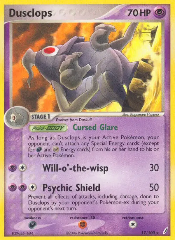 Dusclops Crystal Guardians 17