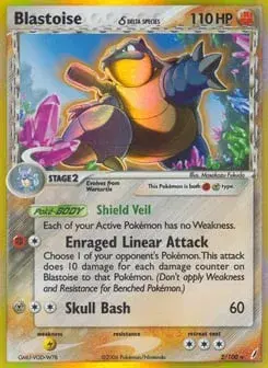 Blastoise δ Crystal Guardians