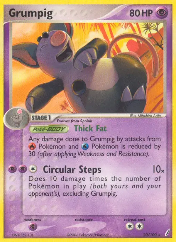 Grumpig Crystal Guardians 20