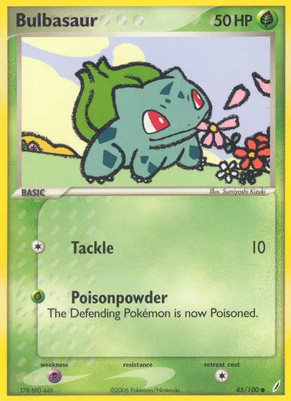 Bulbasaur Crystal Guardians 45