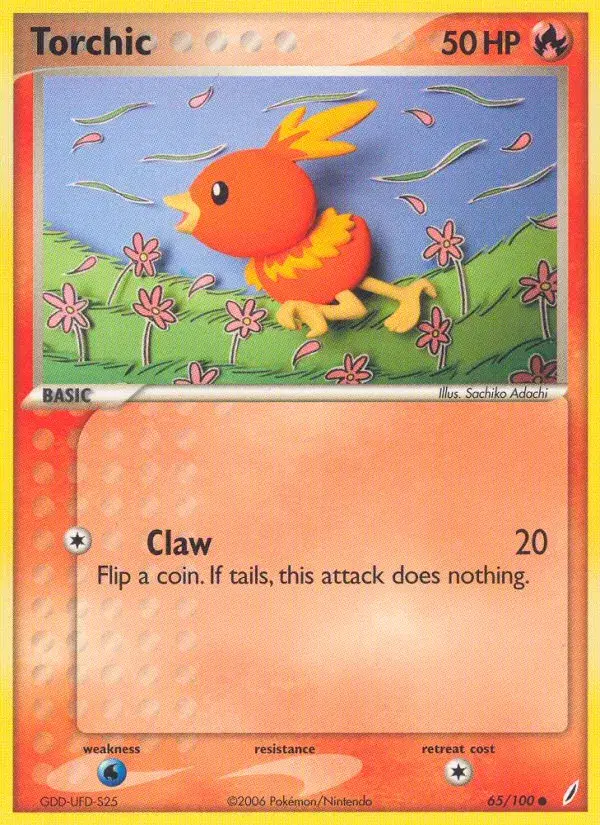 Torchic Crystal Guardians 65