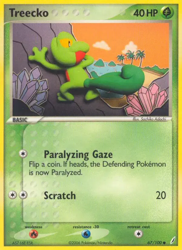 Treecko Crystal Guardians 67