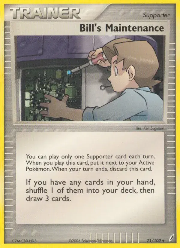 Bill's Maintenance Crystal Guardians 71