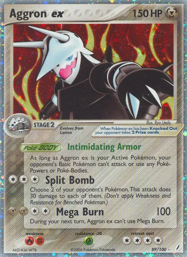 Aggron ex Crystal Guardians 89