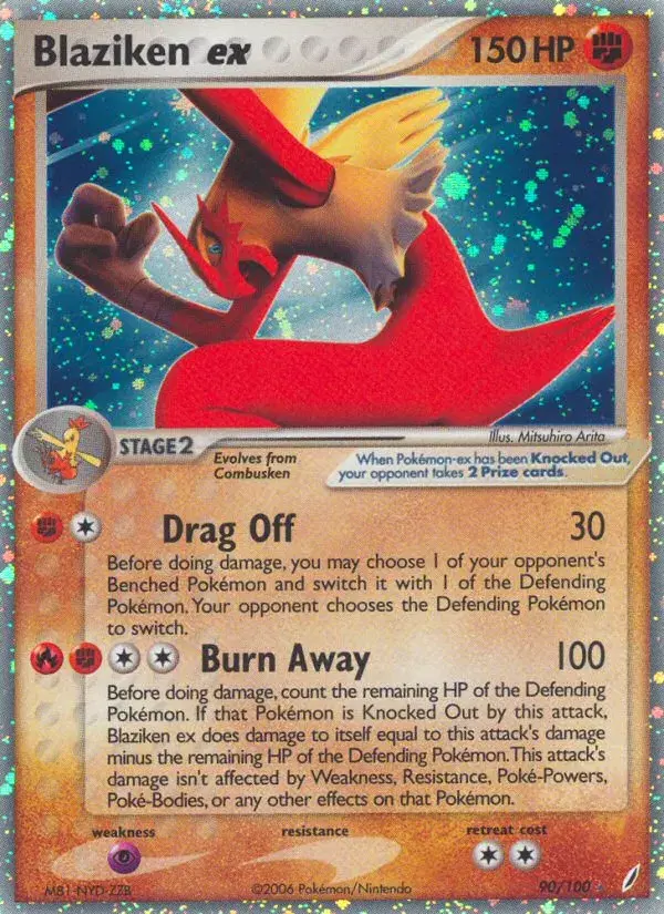 Blaziken ex Crystal Guardians 90