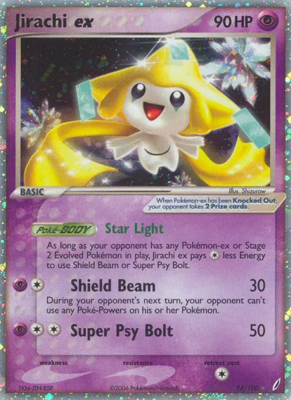 Jirachi ex Crystal Guardians 94