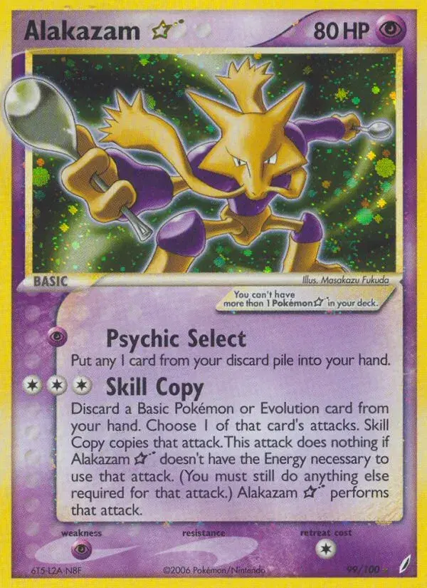 Alakazam ☆ Crystal Guardians 99