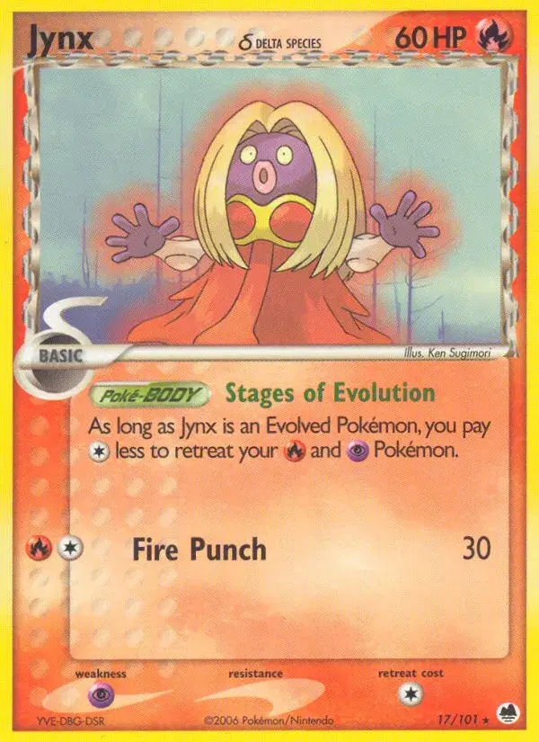 Jynx δ Dragon Frontiers 17
