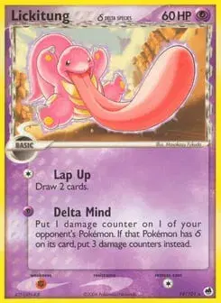 Lickitung δ Dragon Frontiers