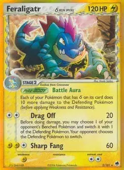Feraligatr δ Dragon Frontiers