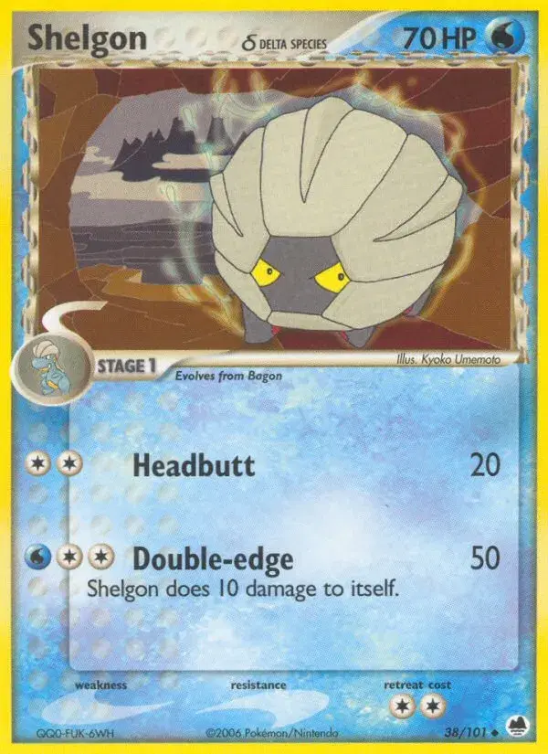 Shelgon δ Dragon Frontiers 38