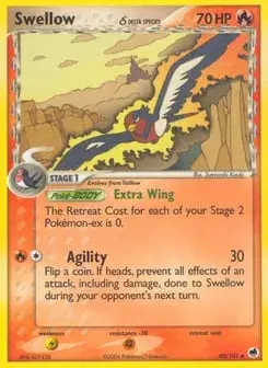 Swellow δ Dragon Frontiers