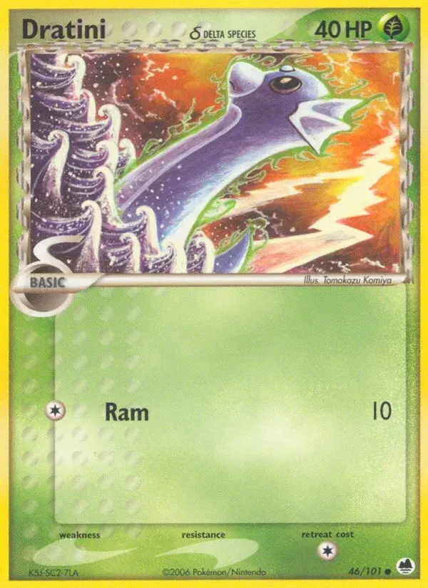 Dratini δ Dragon Frontiers 46
