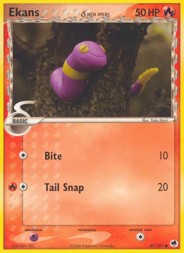 Ekans δ Dragon Frontiers 47