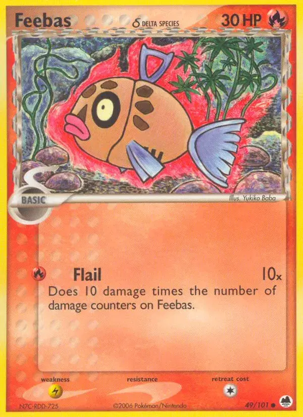 Feebas δ Dragon Frontiers 49