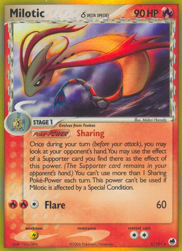 Milotic δ Dragon Frontiers 5