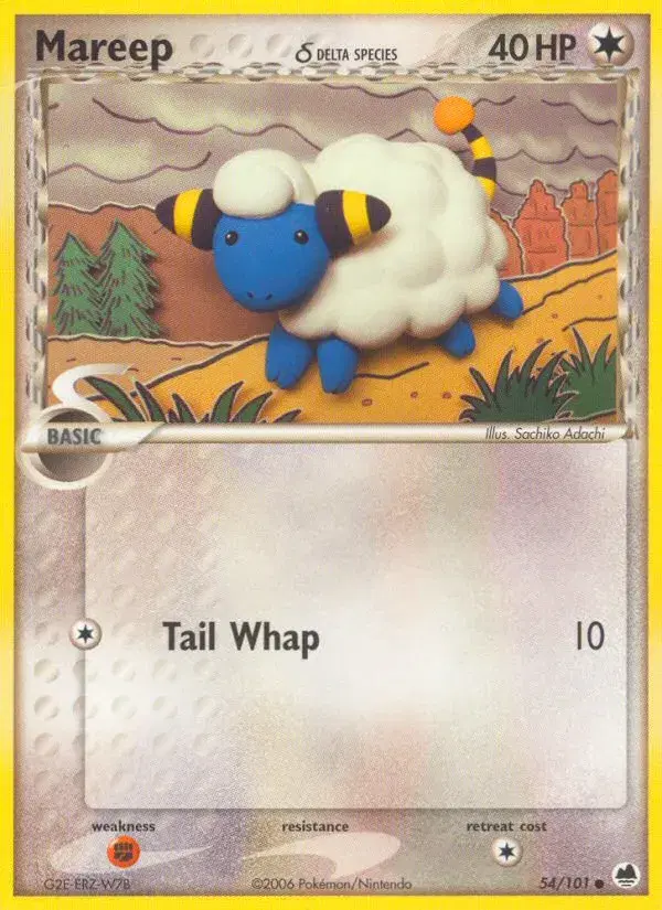 Mareep δ Dragon Frontiers 54