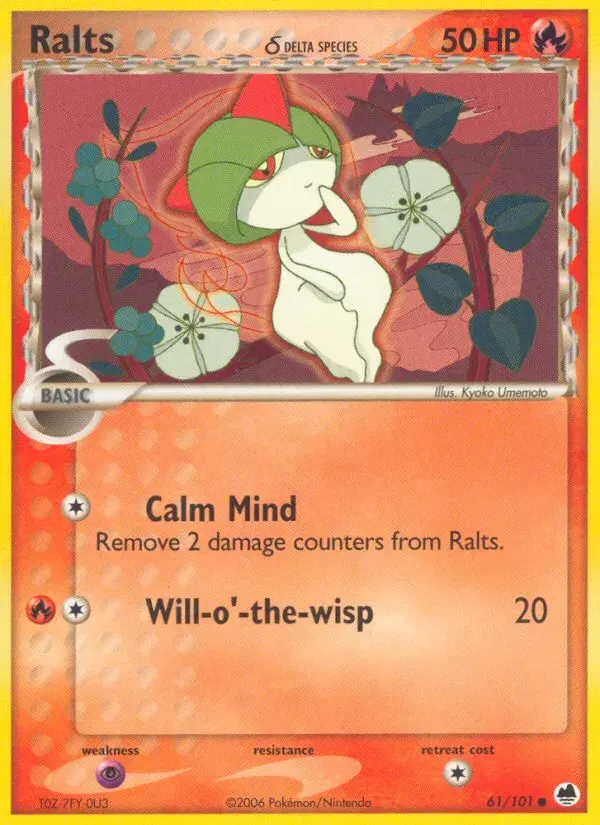 Ralts δ Dragon Frontiers 61