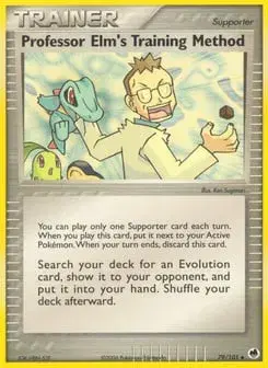 Professor Elm's Training Method Dragon Frontiers