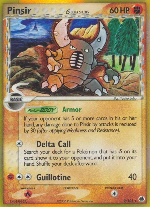 Pinsir δ Dragon Frontiers 9