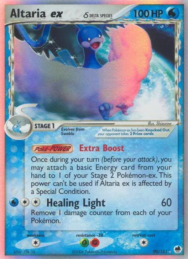 Altaria ex δ Dragon Frontiers 90