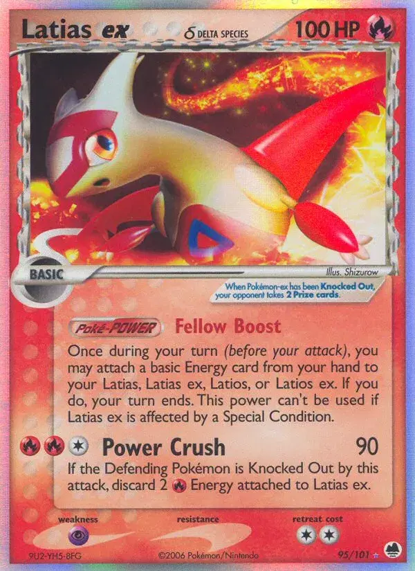 Latias ex δ Dragon Frontiers 95