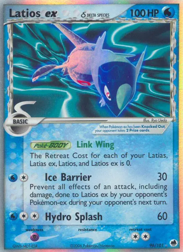 Latios ex δ Dragon Frontiers 96