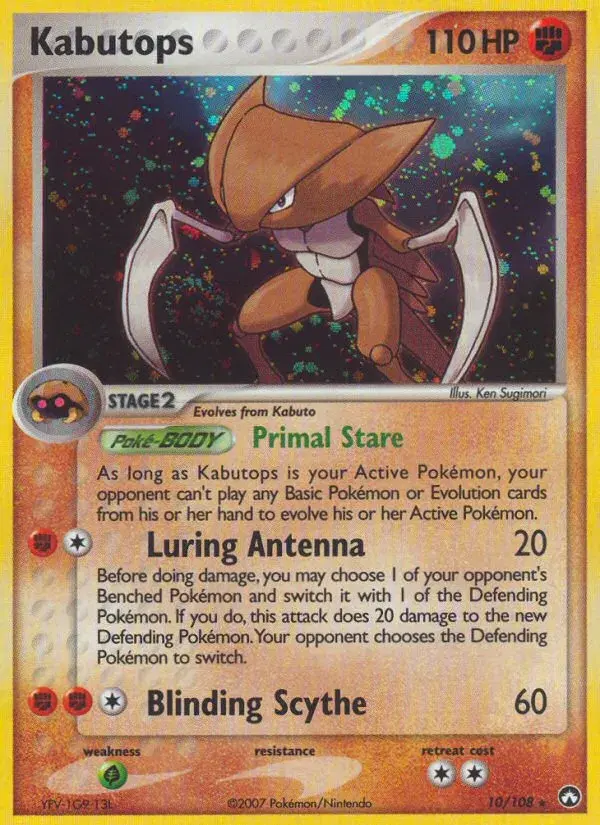 Kabutops Power Keepers 10