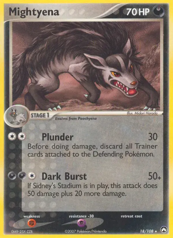 Mightyena Power Keepers 18