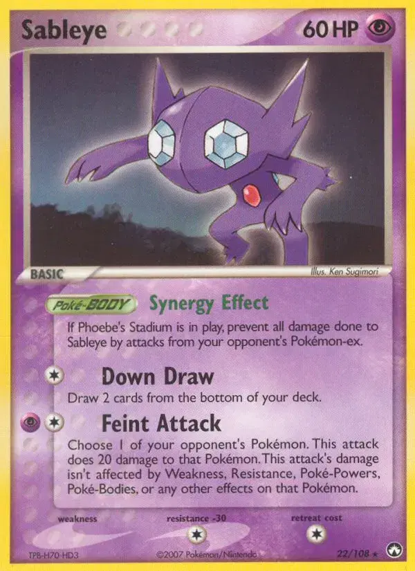 Sableye Power Keepers 22