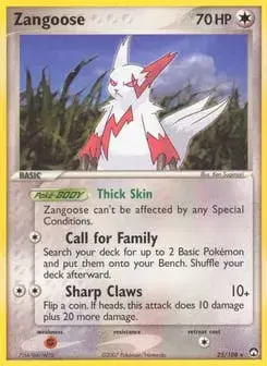 Zangoose Power Keepers
