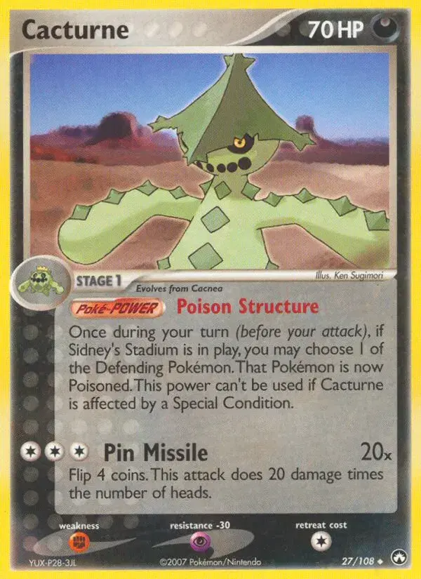 Cacturne Power Keepers 27