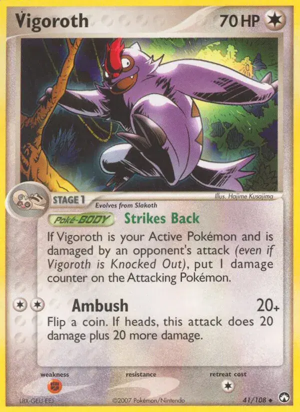 Vigoroth Power Keepers 41