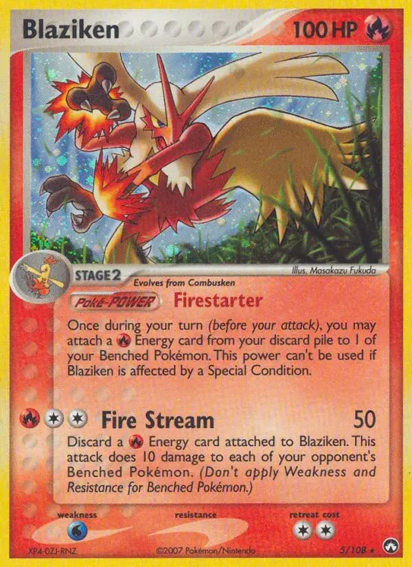 Blaziken Power Keepers 5