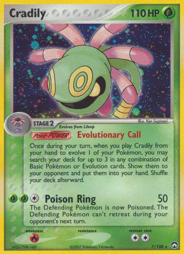 Cradily Power Keepers 7