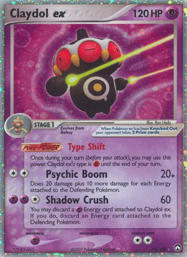 Claydol ex Power Keepers 93