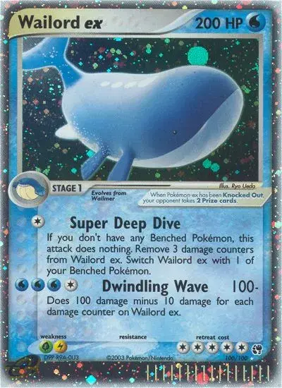 Wailord ex Sandstorm 100