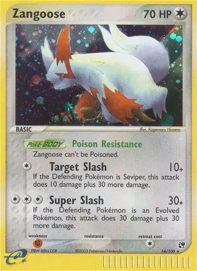 Zangoose Sandstorm 14