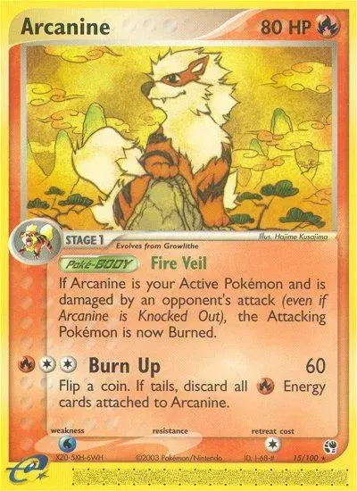 Arcanine Sandstorm 15